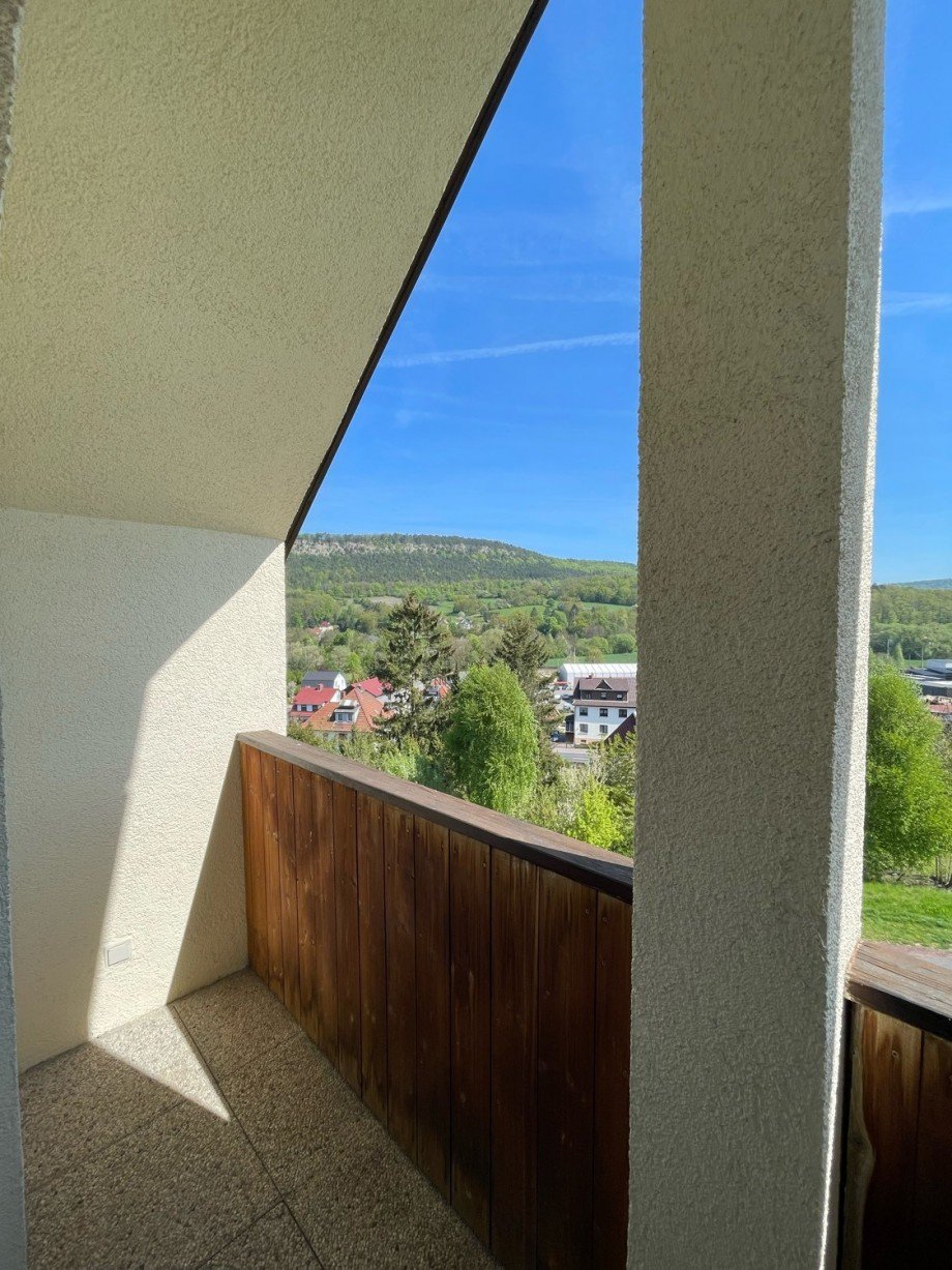 Balkon Dachgeschosswohnung Wutha-Franroda