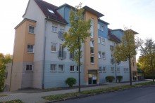 Au�enansicht Ger�umige 2-Raumwohnung mit Balkon und Stellplatz in Eisenach