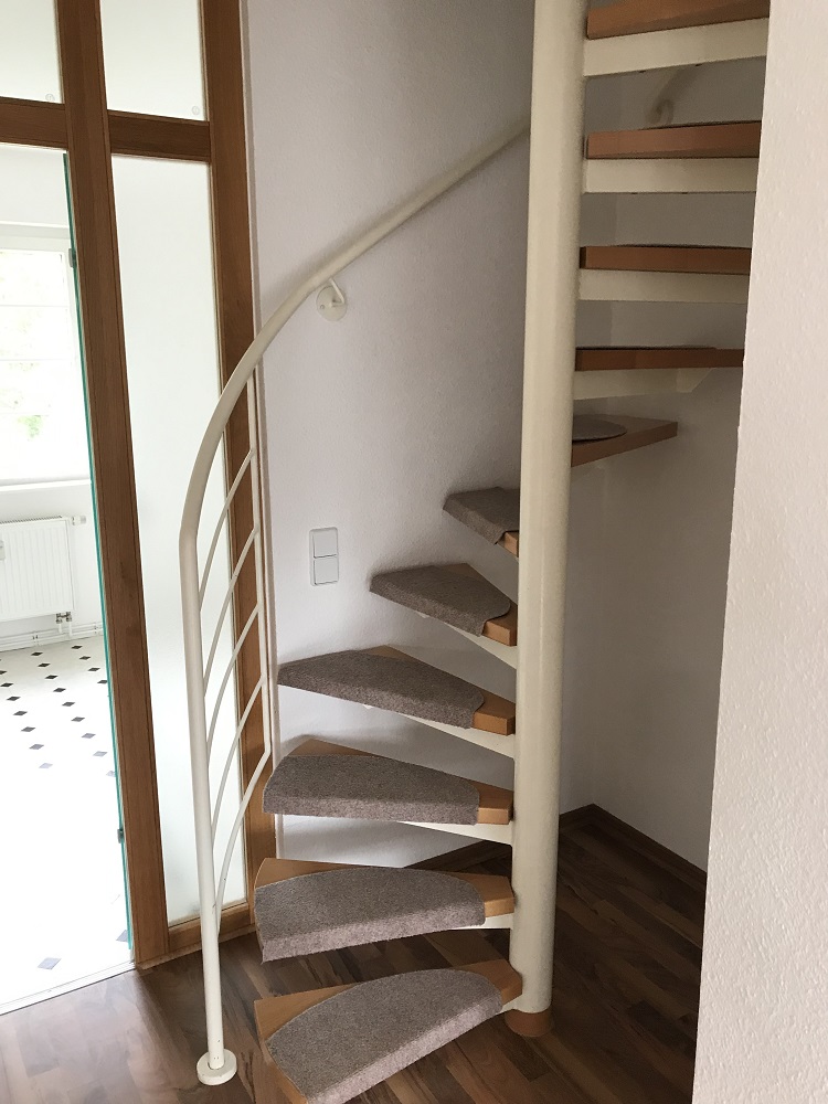 innenliegende Treppe Maisonettewohnung Eisenach