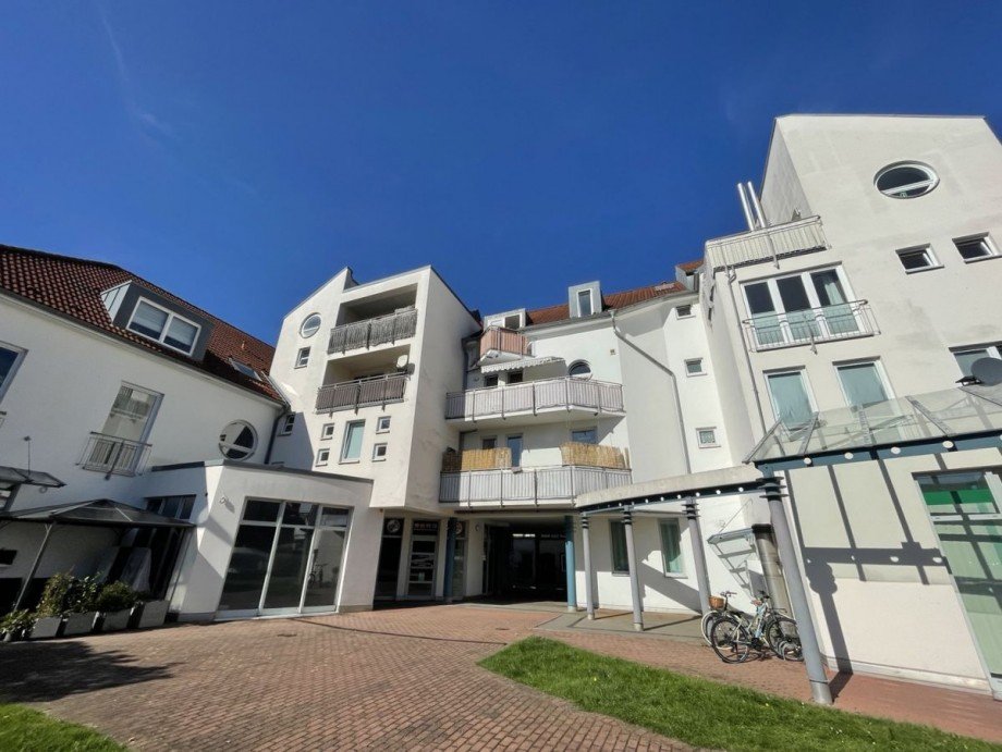 R�ckansicht Wohnung Eisenach