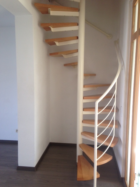 innenliegende Treppe Maisonettewohnung Eisenach