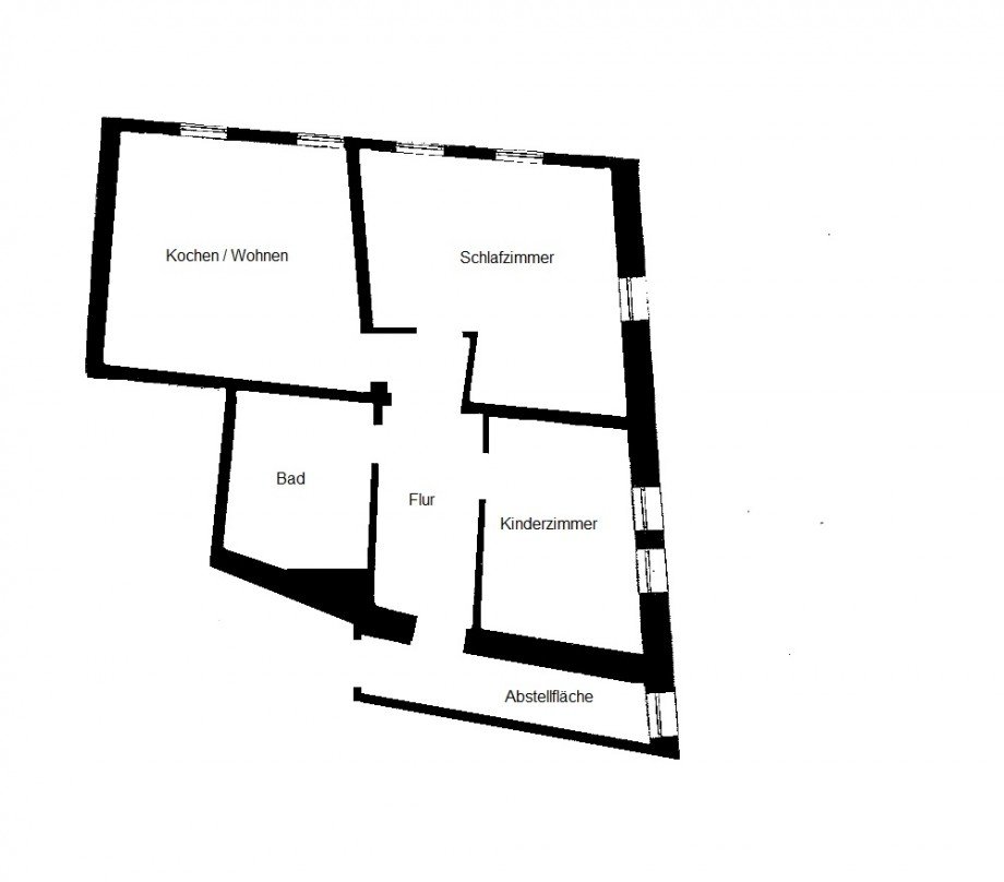 Grundriss Wohnung Eisenach