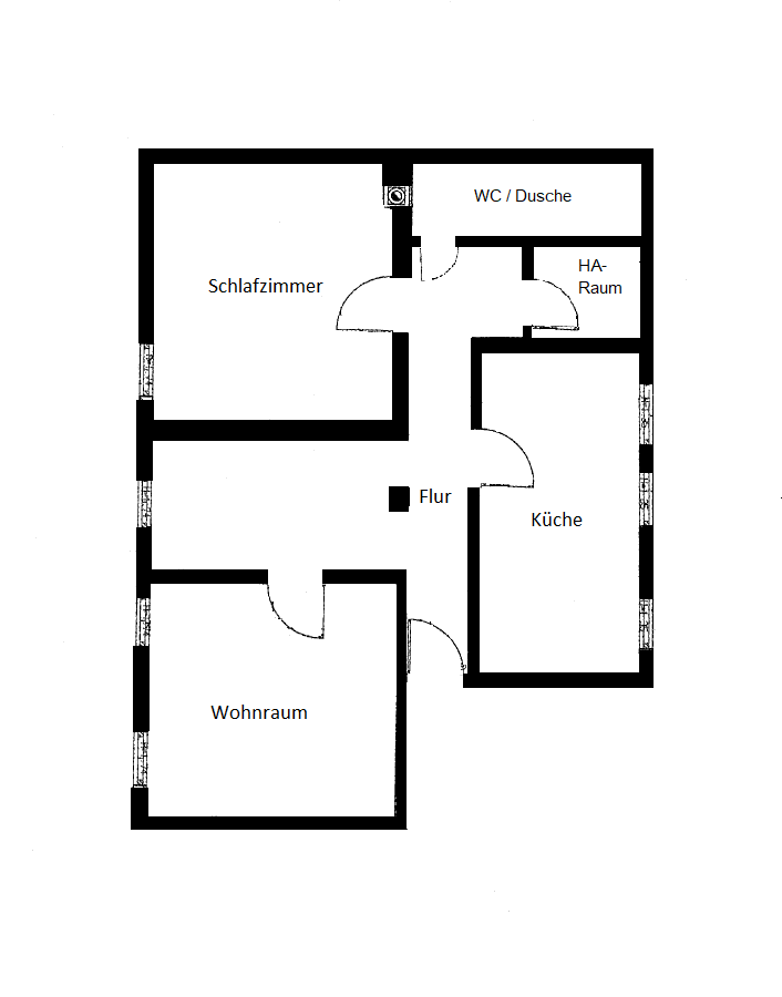 Grundriss Wohnung Eisenach