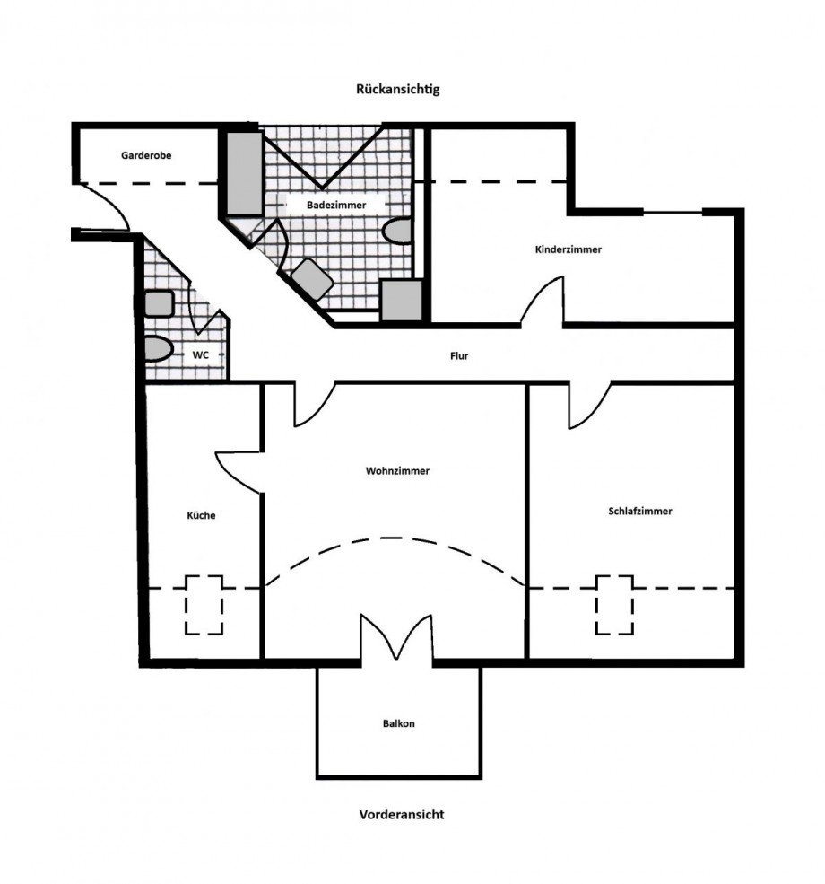 Grundriss Wohnung Eisenach