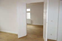 Blick WZ SZ ger�umige 4-Zimmerwohnung im Erdgeschoss in zentrumsnaher Lage