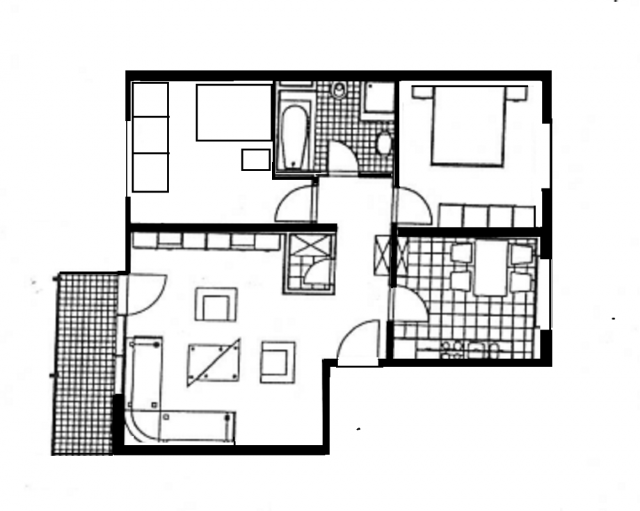 Grundriss Etagenwohnung Eisenach