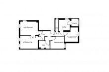 Grundri� Karo 21 ger�umige 4-Zimmerwohnung im Erdgeschoss in zentrumsnaher Lage