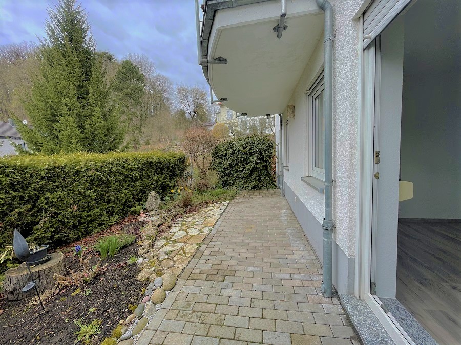 Terasse Erdgeschosswohnung Eisenach