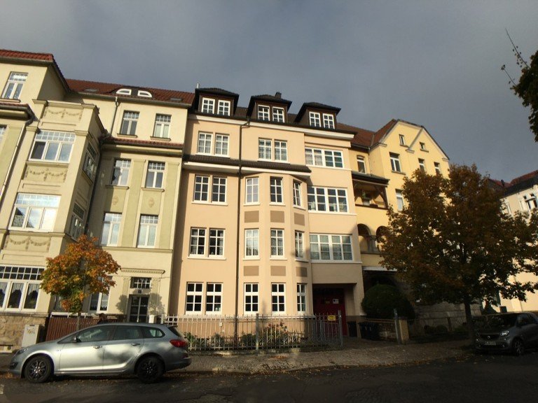 Objektansicht Eisenach Etagenwohnung zentrumsnahe 4-Raum-Wohnung im 2. OG mit Wintergarten, Balkon und Garage
