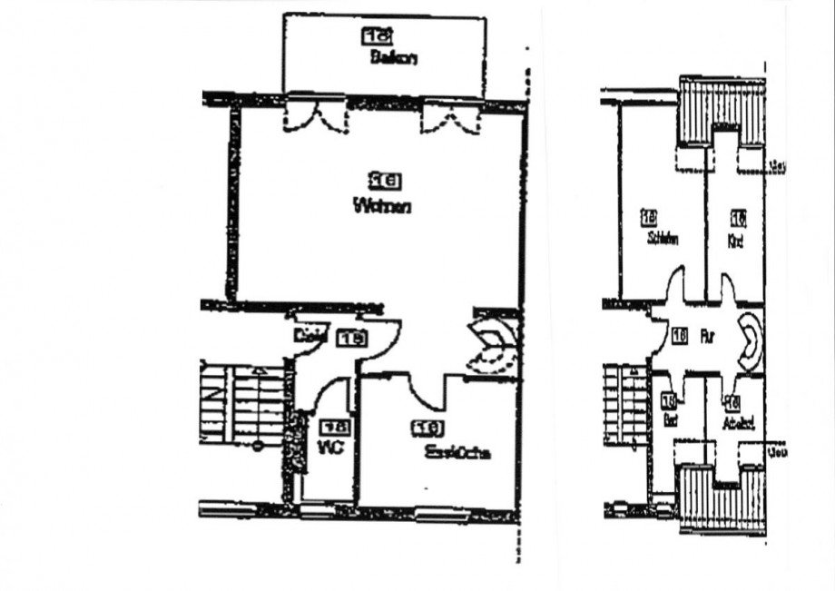 Grundriss Maisonettewohnung Eisenach