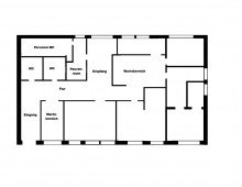 Grundriss Gro�z�gige Praxis- / B�ror�ume im Zentrum Eisenachs mit Aufzug im Haus