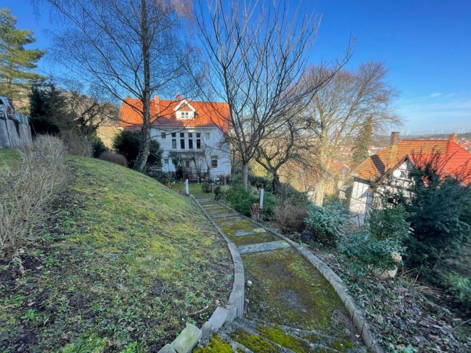 R�ckansicht Wohnung Eisenach